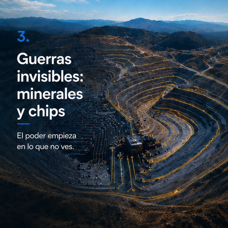 Guerras invisibles: minerales y chips